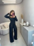 Calça paetê pantalona premium - preto