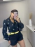 Camisa no tricoline bordada flores - preto na internet