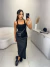 Imagem do Blusa básica regata canelada - preto