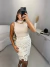 Blusa regata canelada gola alta - nude na internet