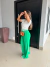 Blusa de tricot modal com aplicação de correntaria - branca na internet