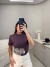 Blusa t-shirt onça estampa - marrom - Amor de Peça - Looks Femininos Estilosos, Loja de Roupa Feminina Online