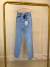 Calça jeans wide leg 100 - lavagem clara marmorizada - Amor de Peça - Looks Femininos Estilosos, Loja de Roupa Feminina Online