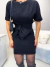 Conjunto tricot mousse com saia laço e cropped manguinha - preto - Amor de Peça - Looks Femininos Estilosos, Loja de Roupa Feminina Online