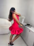 Vestido shine luxo - vermelho - loja online