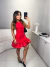 Imagem do Vestido shine luxo - vermelho