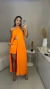 Conjunto verão túnica com short - laranja