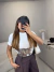 Blusa t-shirt onça estampa - off white - loja online
