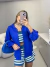 Conjunto grécia short e top - azul listras