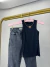 Blusa regata canelada - preto