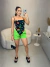 Image of Blusa estampa lenço - preto