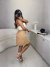 Saia de couro cós alto com comprimento médio - caramelo - Amor de Peça - Looks Femininos Estilosos, Loja de Roupa Feminina Online