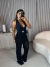 Calça crochê estilo boho chic - preto - online store