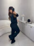 Conjunto comfort manga longa e calça moletom - Preto na internet