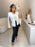 Imagem do blazer capa alfaiataria premium - off white