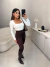 Calça legging do pezinho peluciada - marrom - buy online