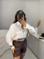 Camisa de botões no linho com bolso - creme - Amor de Peça - Looks Femininos Estilosos, Loja de Roupa Feminina Online