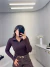 Blusa canelada manga longa com zíper frontal - marrom café - Amor de Peça - Looks Femininos Estilosos, Loja de Roupa Feminina Online