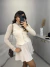 Short saia plissado premium - creme na internet