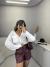 Camisa de botões no linho com bolso - off white na internet