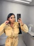 Conjunto de jaqueta bomber e calça parachute - bege - Amor de Peça - Looks Femininos Estilosos, Loja de Roupa Feminina Online