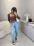 Calça jeans mom com elastano - lavagem clara 00201 - buy online