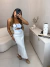 Body / maio com aplicação flor - branco - comprar online