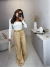 Calça milão alfaiataria com cinto - marrom - Amor de Peça - Looks Femininos Estilosos, Loja de Roupa Feminina Online