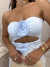 Body / maio com aplicação flor - branco