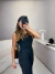 Image of Conjunto de blusa regata e calça em tricot modal - Preto