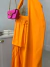 Conjunto verão túnica com short - laranja na internet