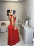 [DEFEITO #79] Vestido romana - vermelho na internet