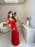 [DEFEITO #79] Vestido romana - vermelho - Amor de Peça - Looks Femininos Estilosos, Loja de Roupa Feminina Online