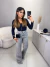 Calça wide leg com elastano - cinza - Amor de Peça - Looks Femininos Estilosos, Loja de Roupa Feminina Online