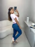 T-shirt cropped adidas bordado - rosa - Amor de Peça - Looks Femininos Estilosos, Loja de Roupa Feminina Online