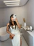 Vestido sereia tomara que caia fluity - nude
