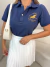 Blusa gola polo beverly hills - azul marinho - buy online