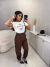 Blusa t-shirt paris - off white - loja online