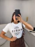 Blusa t-shirt paris - off white na internet