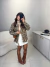 Short saia alfaiataria com fenda - off white
