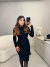 Vestido manga longa tricot premium com fenda - preto - Amor de Peça - Looks Femininos Estilosos, Loja de Roupa Feminina Online