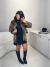 Short saia alfaiataria com fenda - preto - comprar online