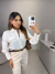Camisa de linho manga longa com detalhes bordados - off white na internet