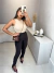 Calça skinny alta compressão - marrom - loja online