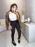 Calça skinny alta compressão - marrom - Amor de Peça - Looks Femininos Estilosos, Loja de Roupa Feminina Online