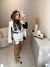 Short alfaiataria insp zara cós alto - off white - Amor de Peça - Looks Femininos Estilosos, Loja de Roupa Feminina Online