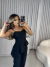 Conjunto alfaiafaria de blusa com babado assimétrico e calça - preto - Amor de Peça - Looks Femininos Estilosos, Loja de Roupa Feminina Online