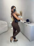 Calça alfaiataria com elastano insp zara - marrom na internet