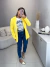 Blazer alfaiataria colors - amarelo - comprar online