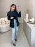 Blazer alfaiataria colors - preto na internet
